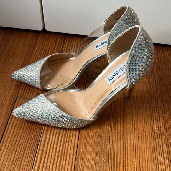 Steve Madden Silver Women's Shoes - Picture 5 of 11